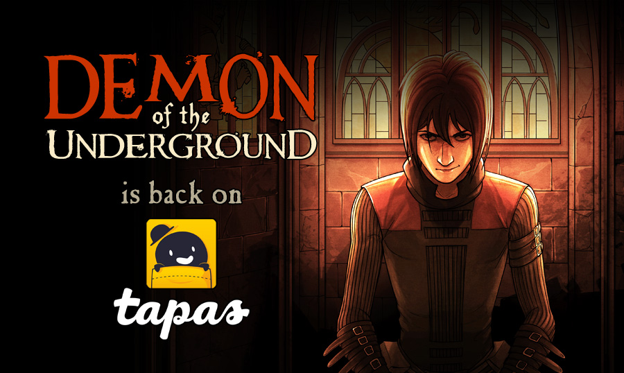 Demon of the Underground is Back on Tapas!