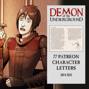 DOTU Patreon Character Letters (Full 2014-2021)