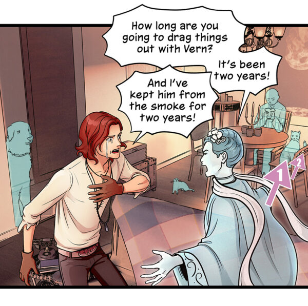 Into the Smoke Pet Ghost Cameo - Chapter 1, Episode 5-1 - Image 3
