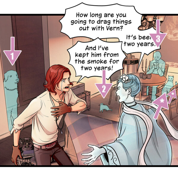 SOLD OUT - Into the Smoke Pet/Ghost Cameo - Chapter 1, Episode 5-2 - Image 2