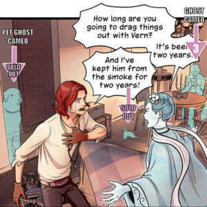 SOLD OUT - Into the Smoke Pet/Ghost Cameo - Chapter 1, Episode 5-2